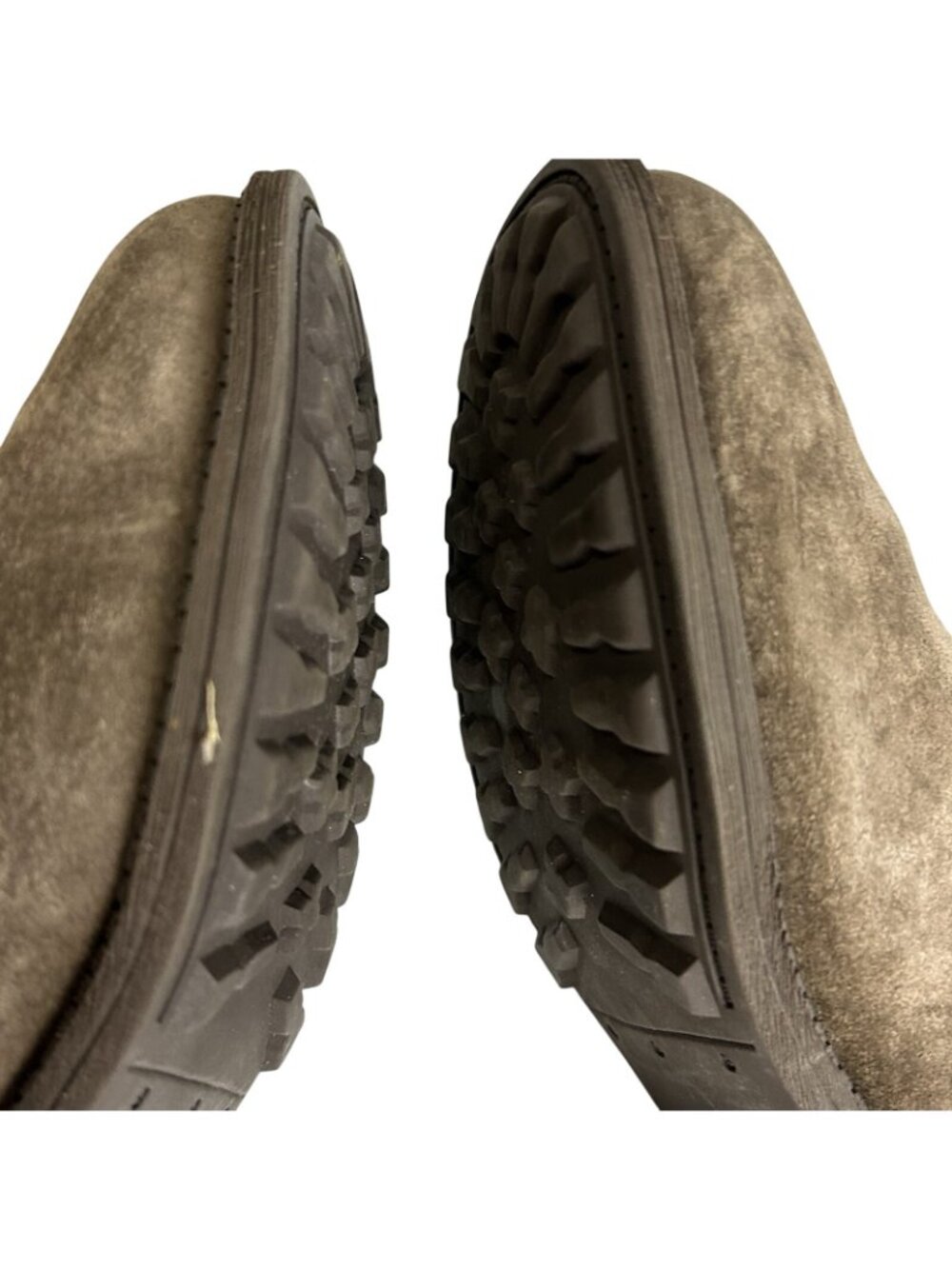 Ugg Chaney Chestnut Moto Boots Womens 6.5 Brown Suede Leather Sheepskin Lining - Picture 8 of 11